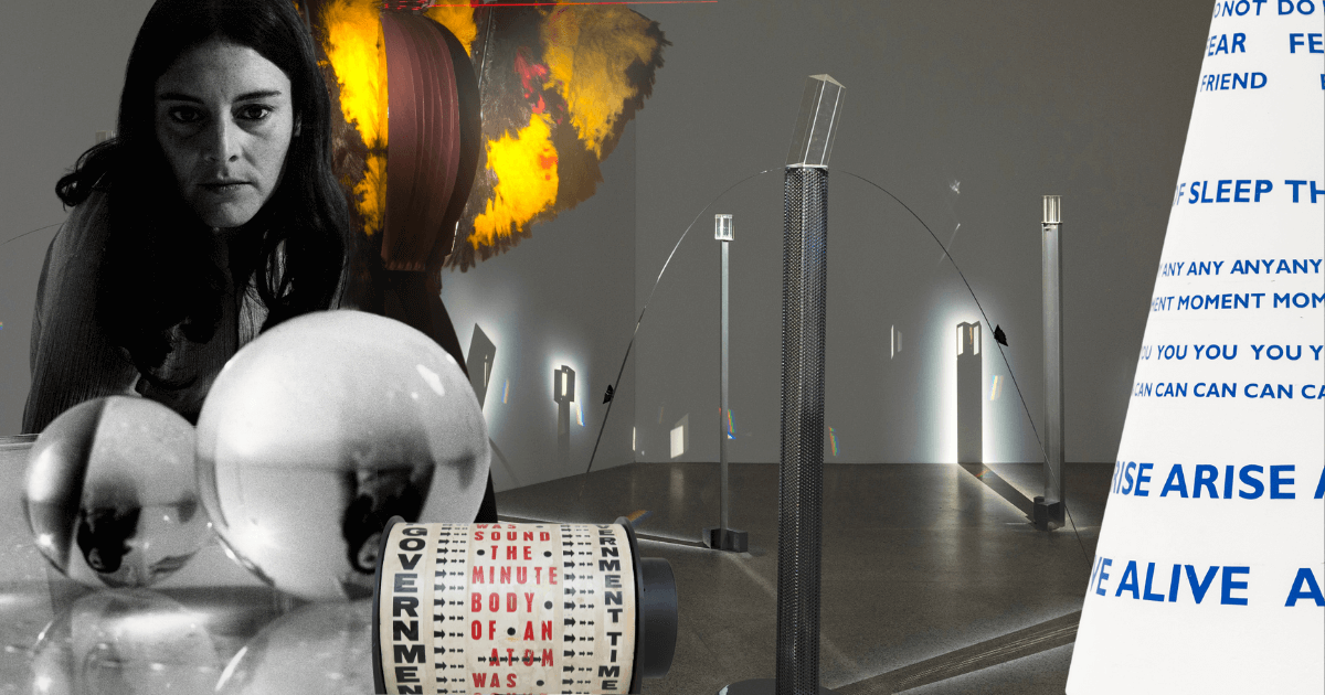 Liliane Lijn ** Pionierin der kinetischen Kunst