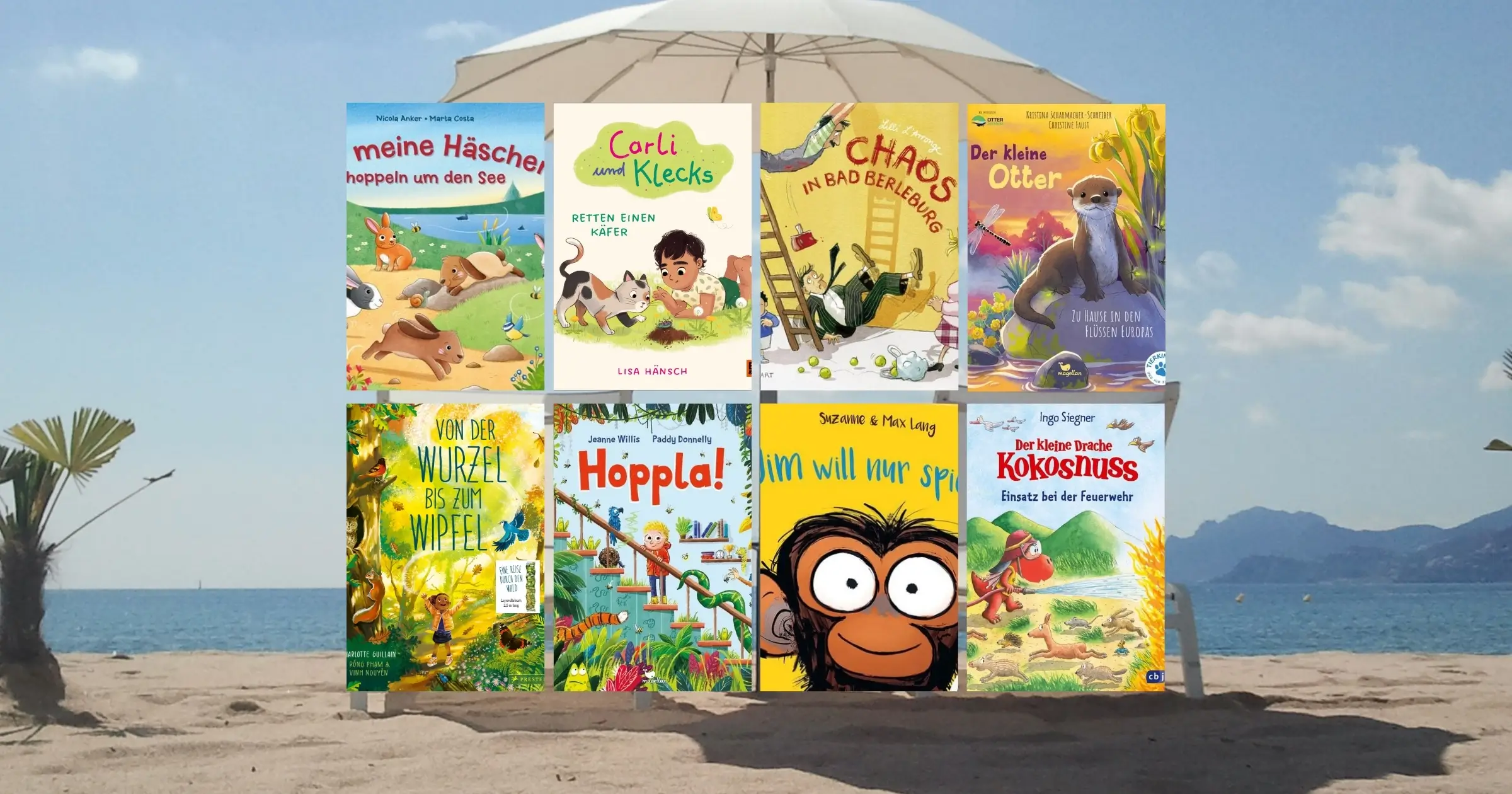 8 Kinderbücher für die Sommerferien