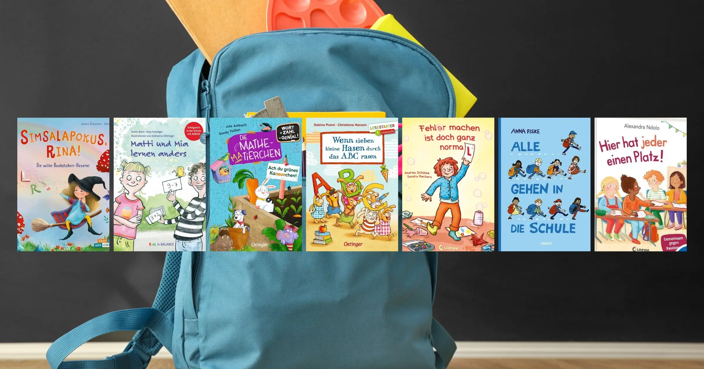 7 Bücher zum Schulstart