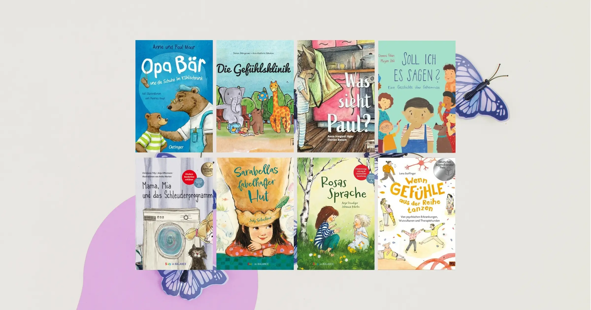 8 Kinderbücher zu psychischer Gesundheit #1