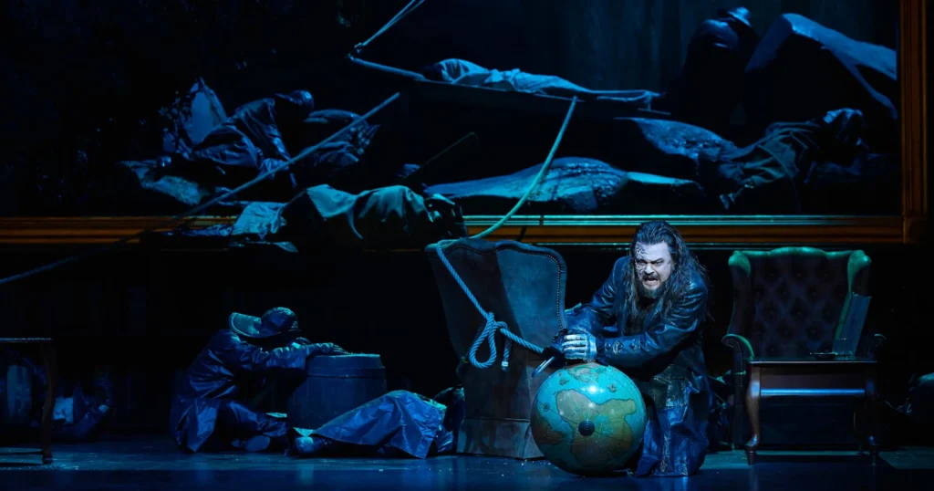 Jordan Shanahan (Der Holländer), Arnold Schoenberg Chor (c) Matthias Baus